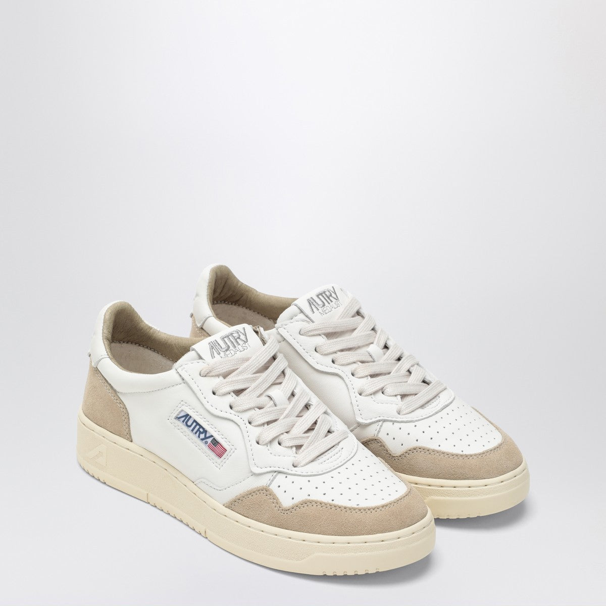 Autry AUTRY Medalist sneakers white/beige suede