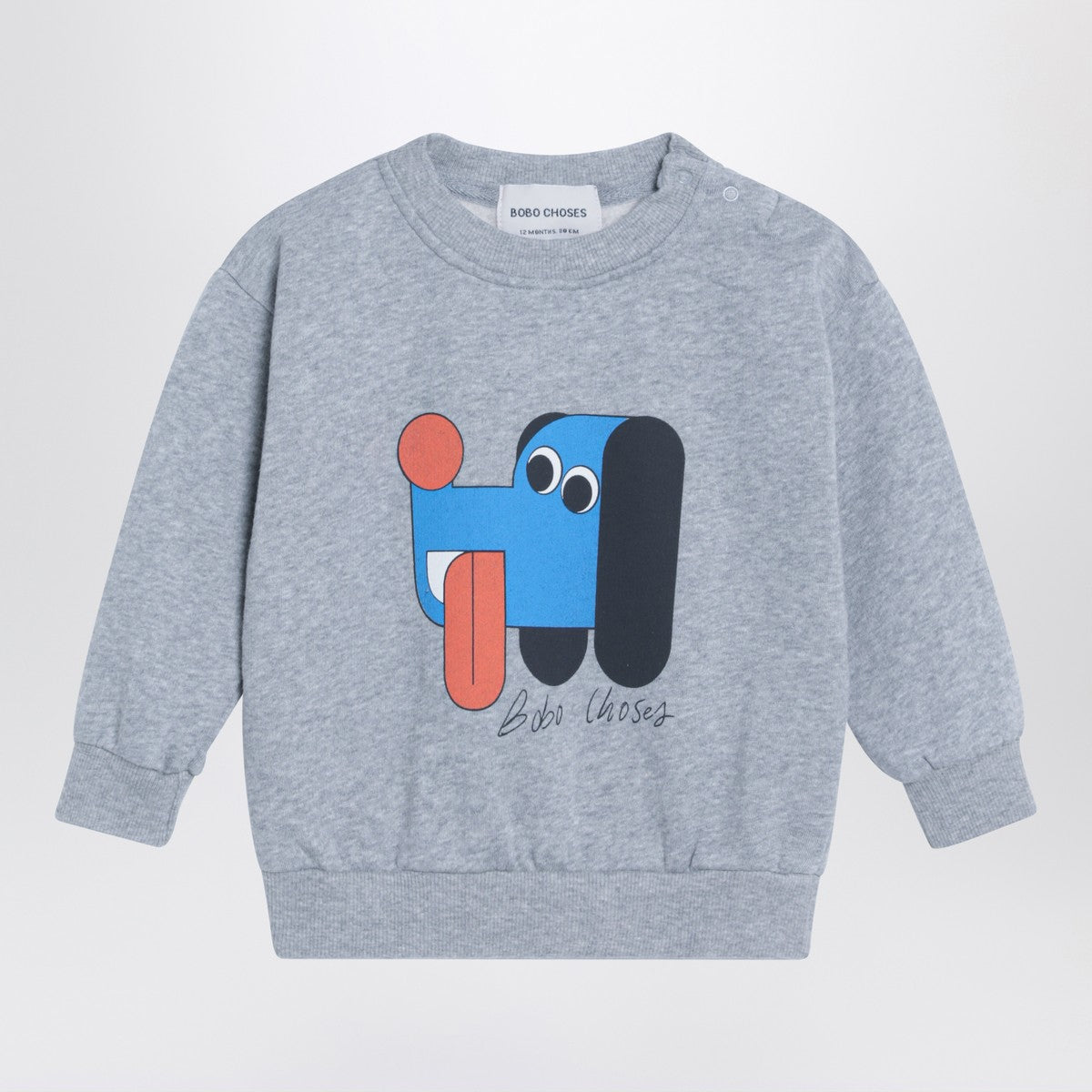 Bobo Choses Bobo Choses Grey organic cotton sweatshirt