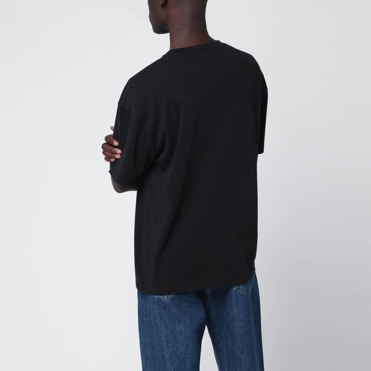 Brain Dead Brain Dead Black T-shirt with logo print