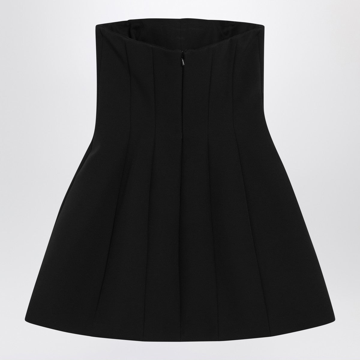 Max Mara Pianoforte Max Mara Pianoforte Black bustier dress in sablé