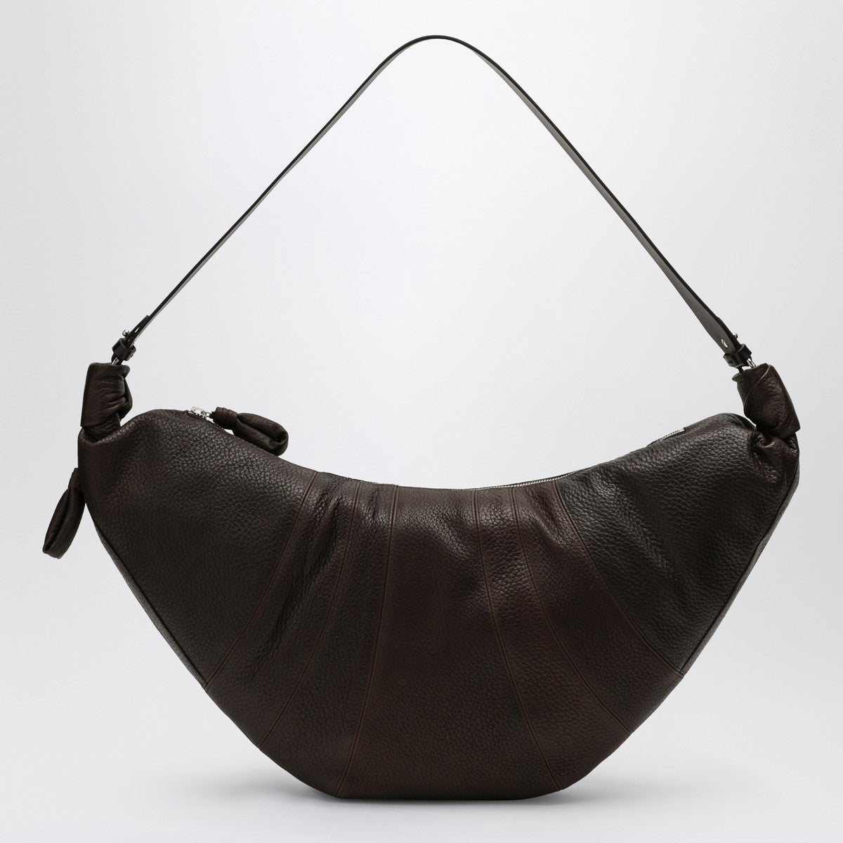 Lemaire LEMAIRE Large Croissant Bag in Brown Leather