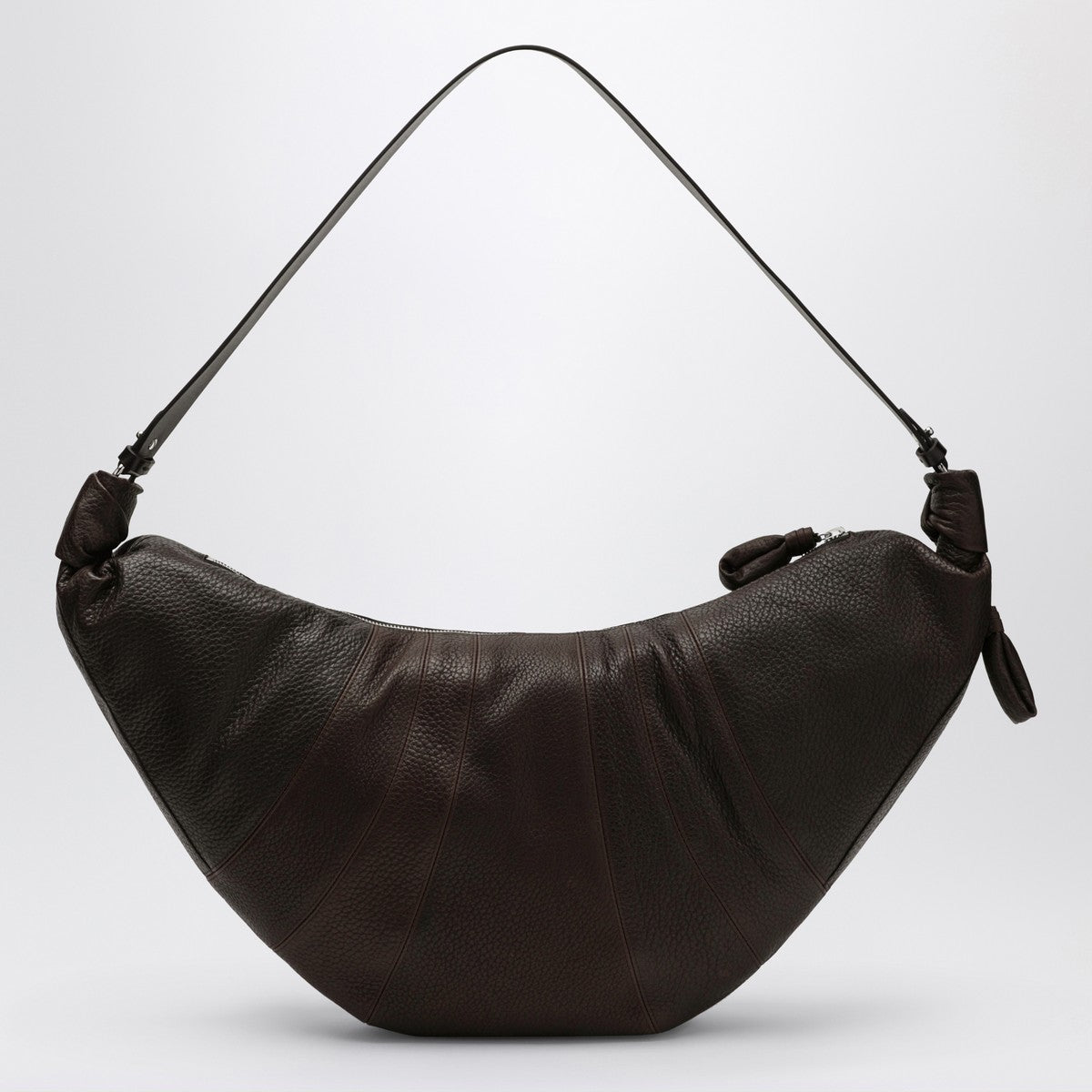 Lemaire LEMAIRE Large Croissant Bag in Brown Leather