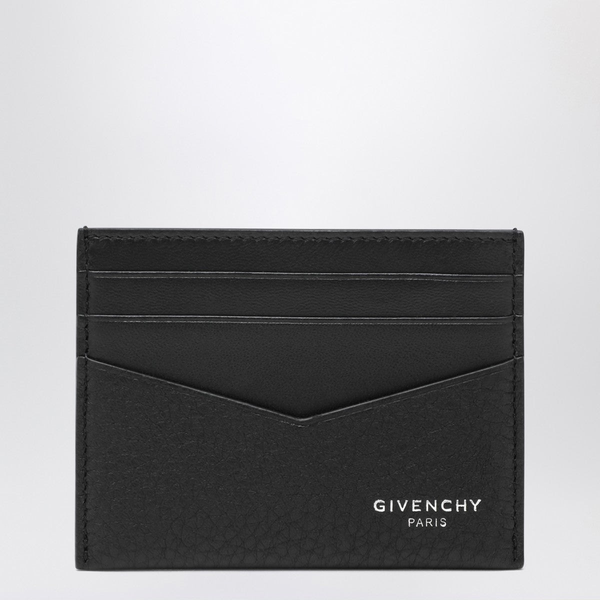 Givenchy Givenchy Black smooth leather card holder