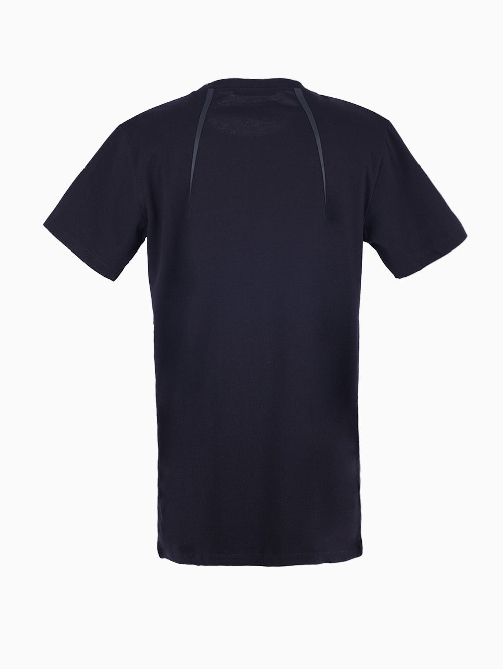 LA HAINE Men’s Black Designer T-Shirt with subtle graphic detailing – Italian casual wear from Luxe Marca