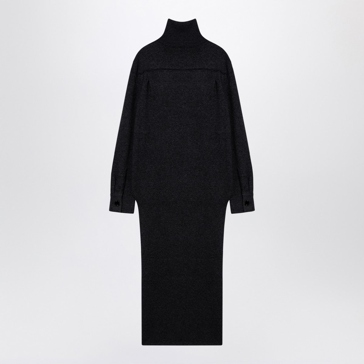 Givenchy Givenchy Dark grey turtleneck with drawstring