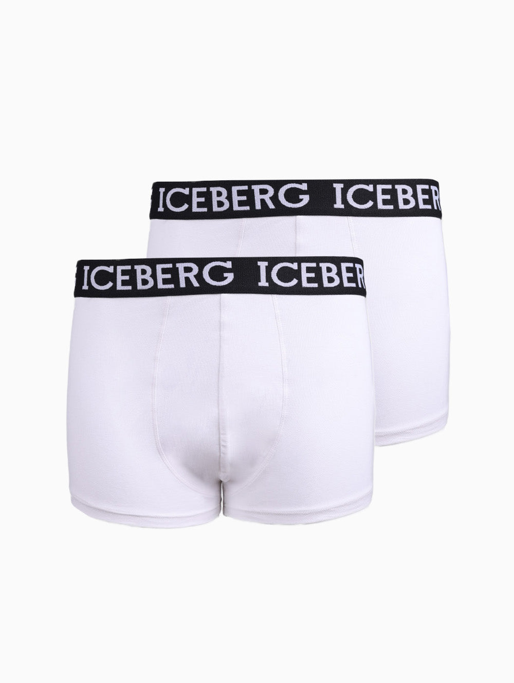 Men's trunk underwear in white - cotton boxer briefs pack for men