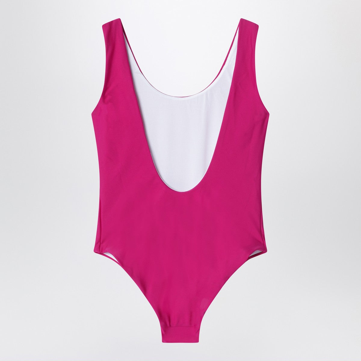 Chloé Fuchsia swimsuit with logo