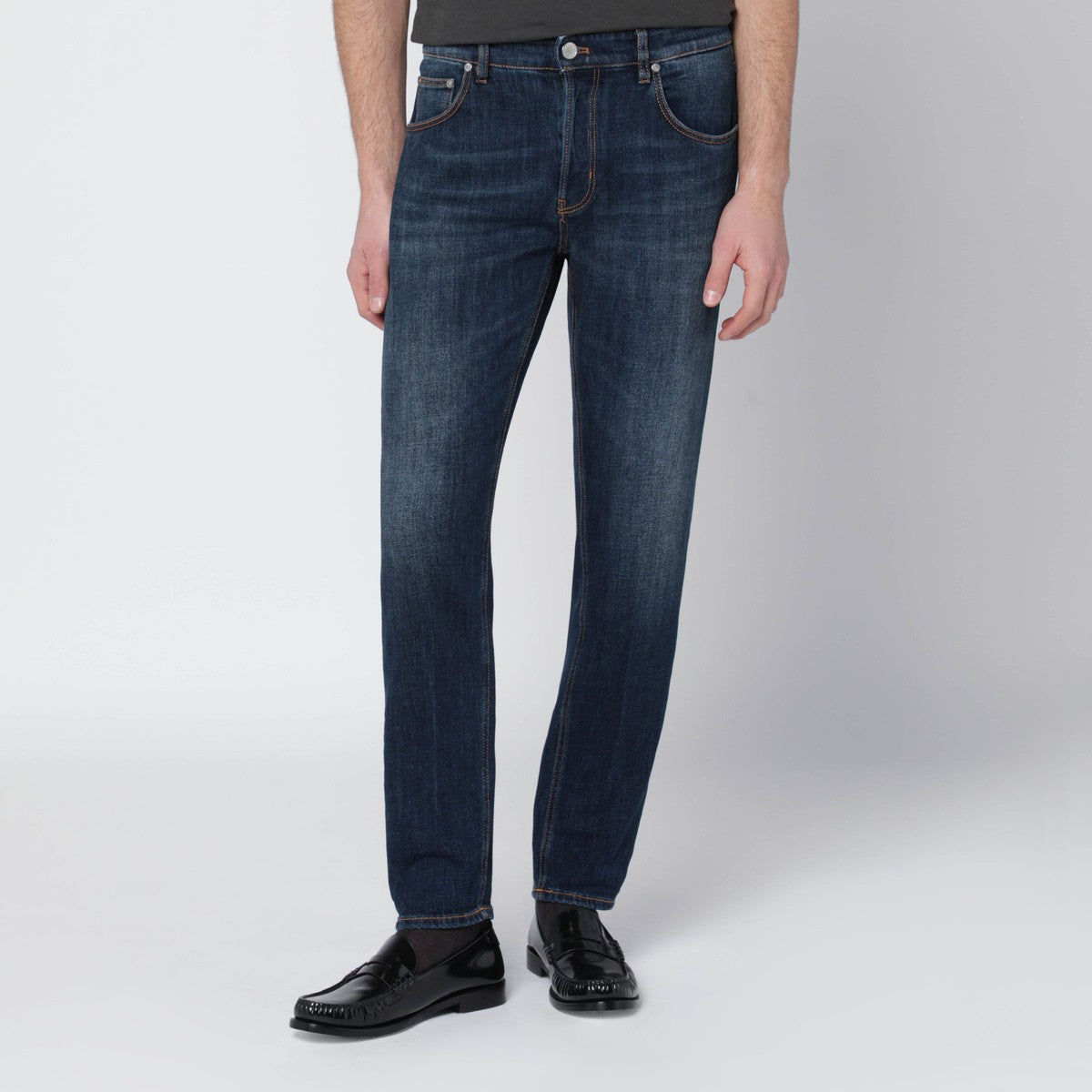 PT Torino Denim PT Torino Denim Dark blue washed jeans