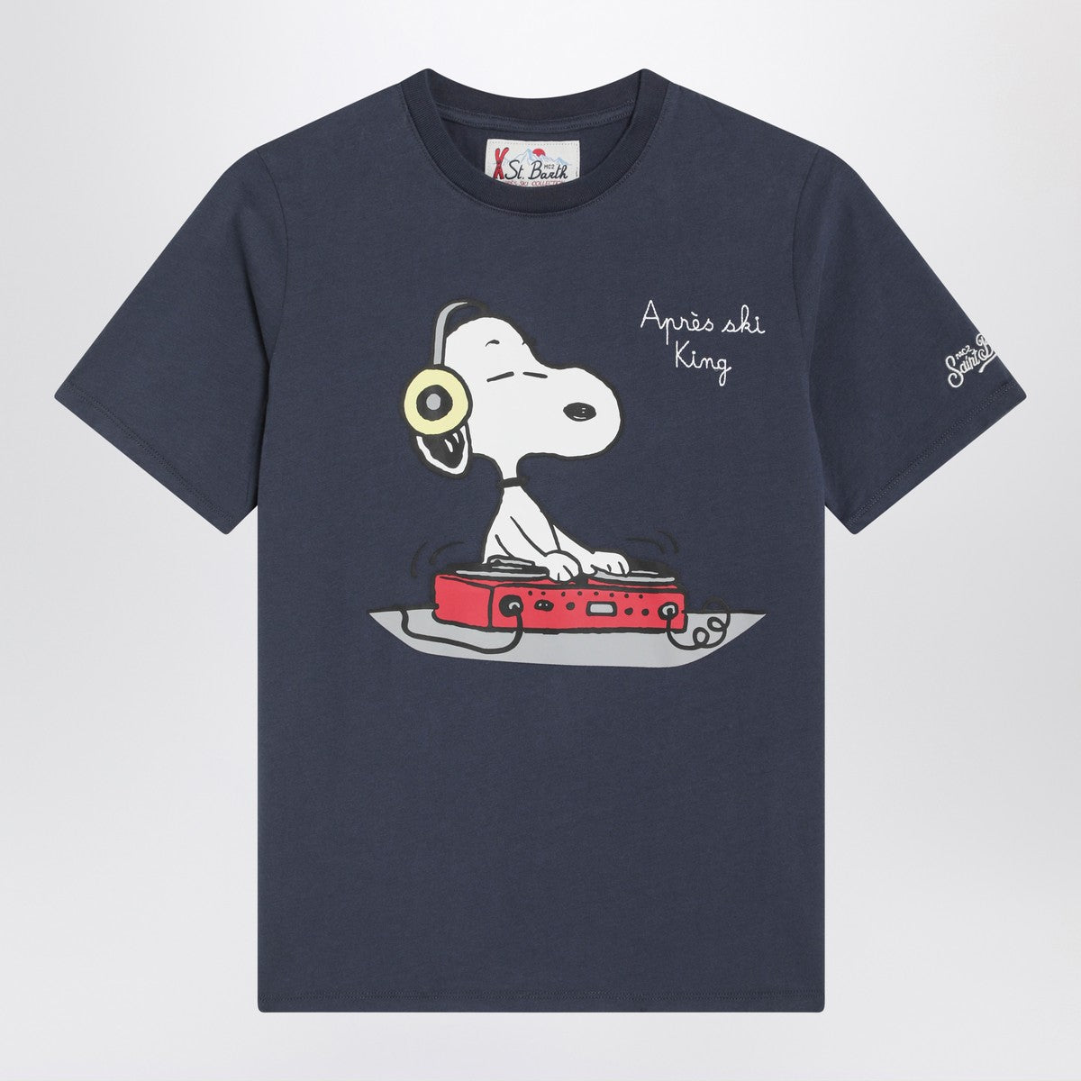 MC2 Saint Barth MC2 Saint Barth Blue T-shirt with Snoopy print