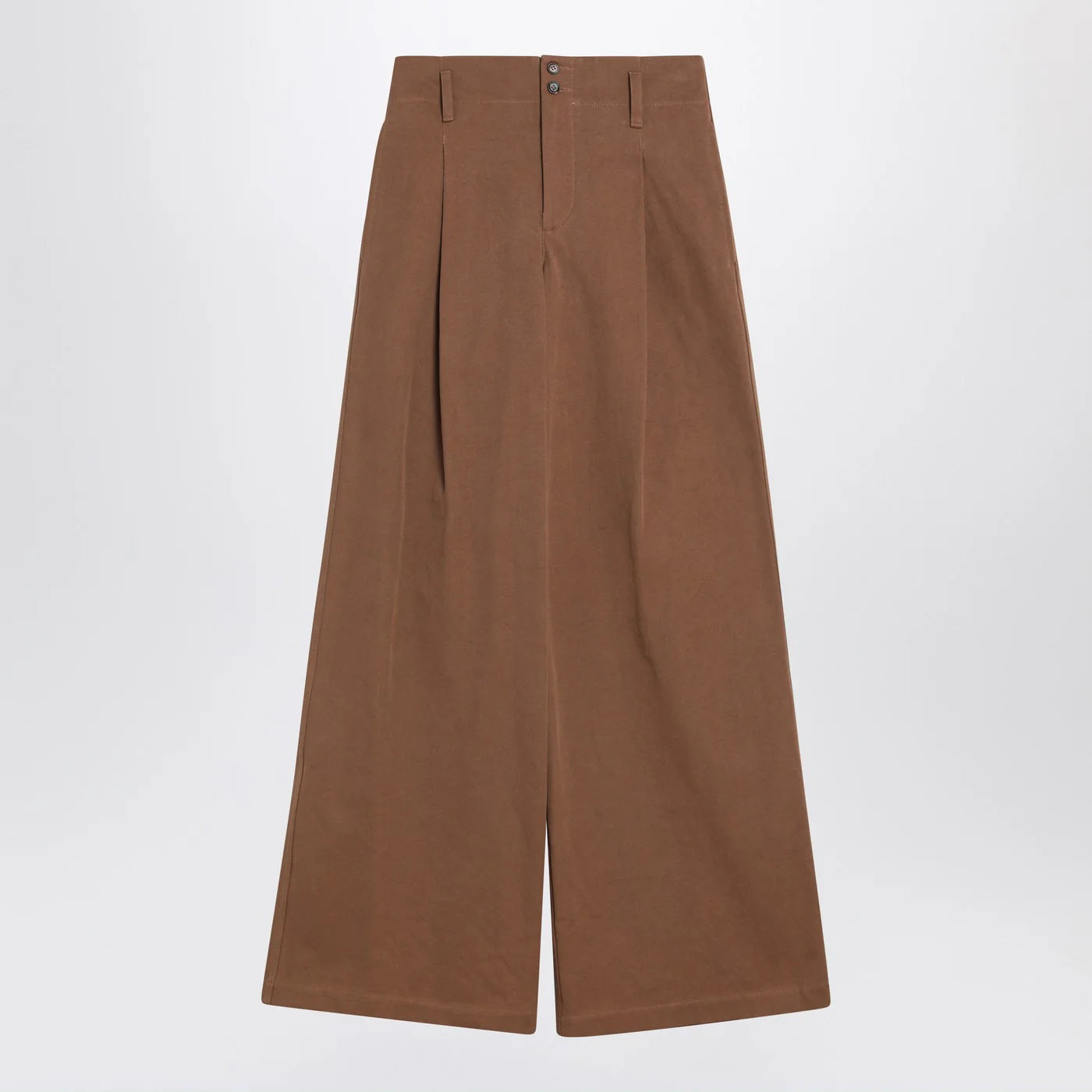 Chloé Brown palazzo pants in cotton