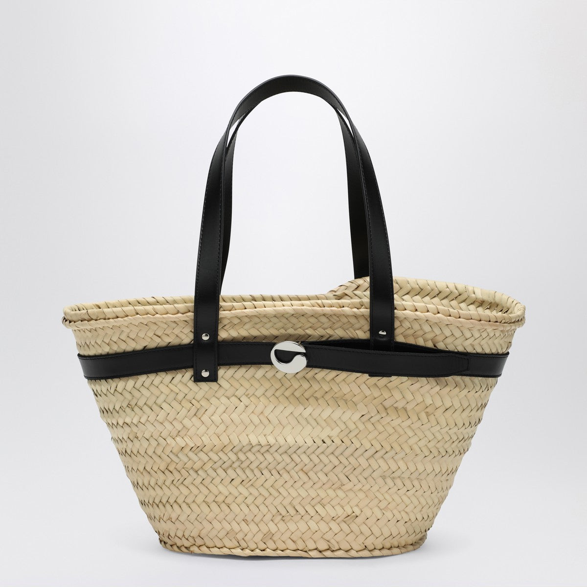 Coperni Coperni Palm medium raffia shopping bag