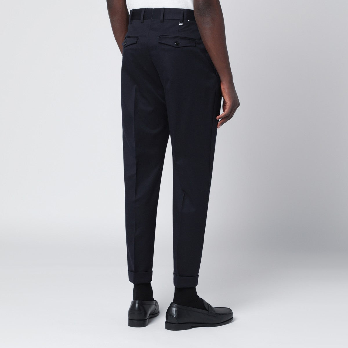 PT Torino PT Torino Navy blue wool trousers