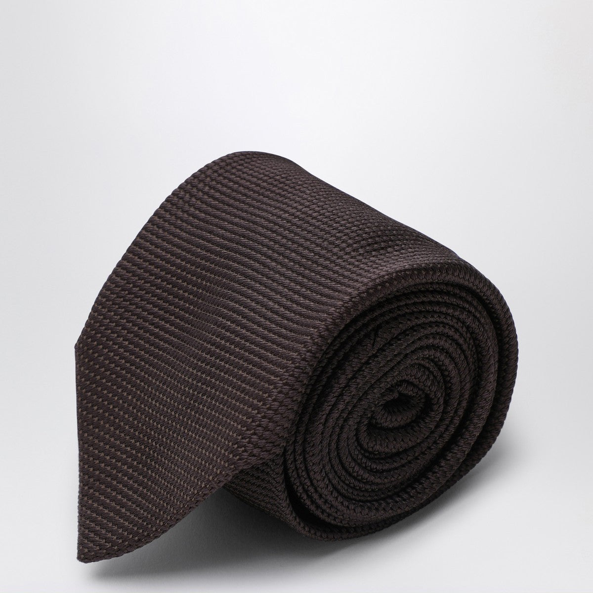 Destin Destin Brown silk tie