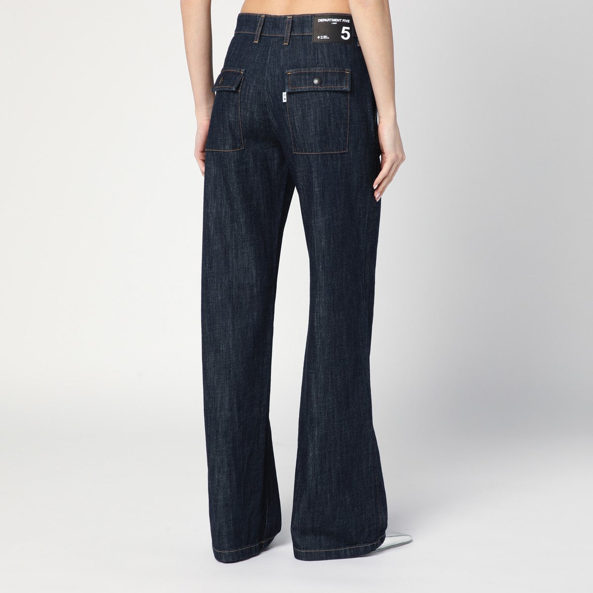 DEPARTMENT 5 DEPARTMENT 5 Straight-leg Mouning dark blue jeans