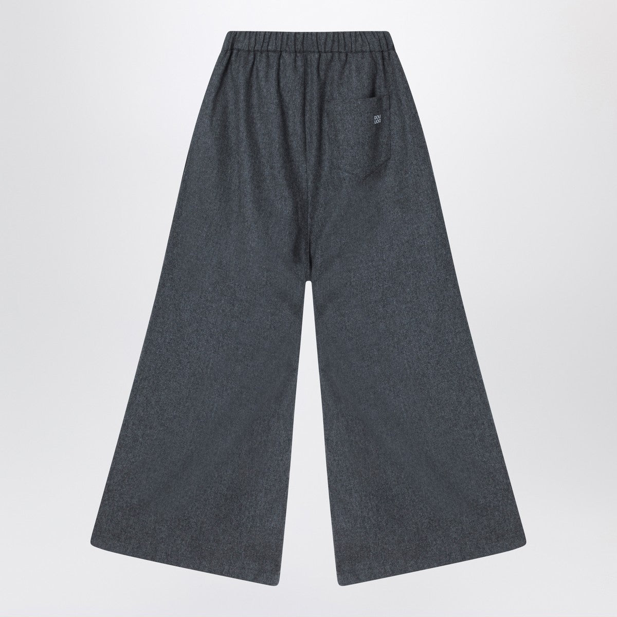 Douuod Douuod Gray wool-blend trousers