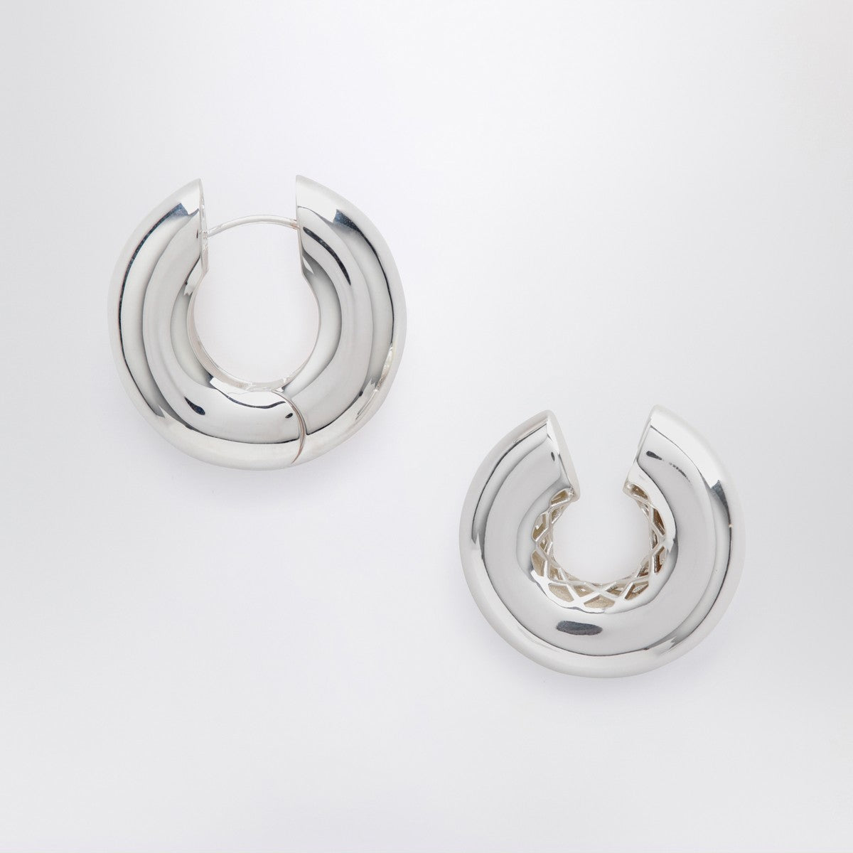 éliou éliou Devon Hoop silver earrings
