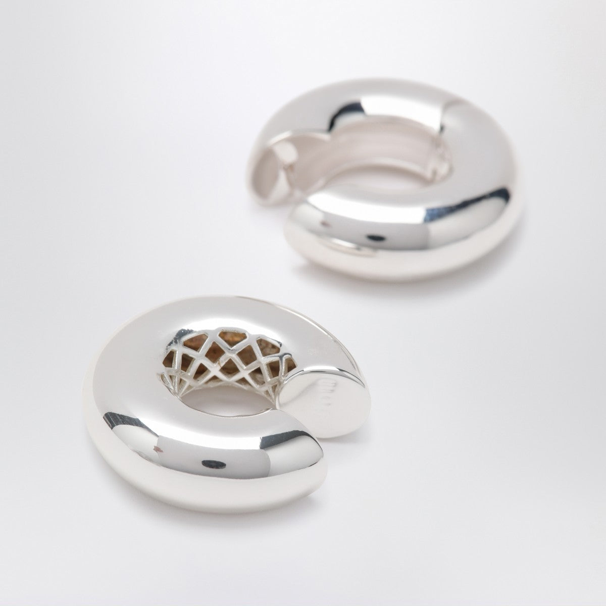 éliou éliou Devon Hoop silver earrings