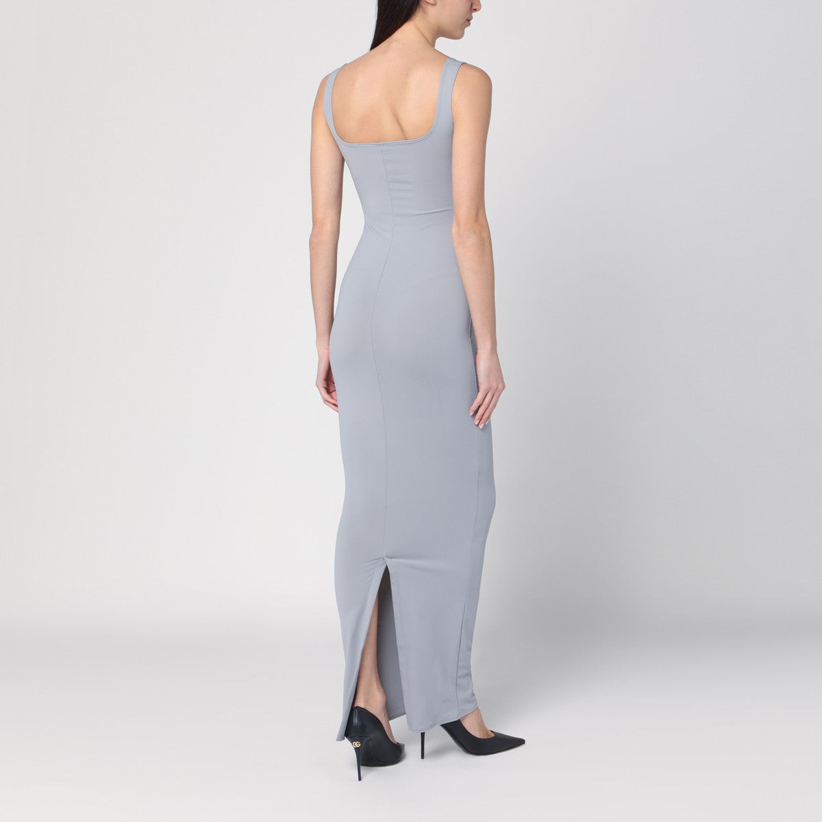 Entire Studios Entire Studios Long grey dress in nylon blend