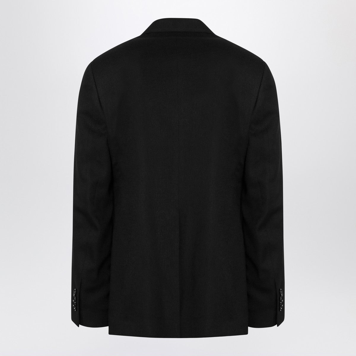 Lardini Lardini Black single-breasted jacket in wool blend
