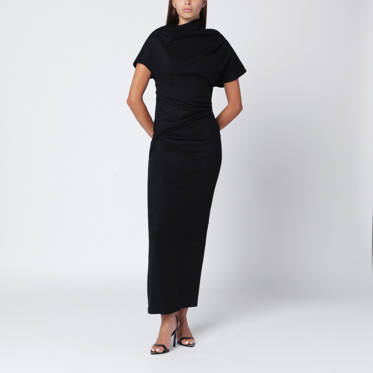 Entire Studios Entire Studios Black wool midi dress