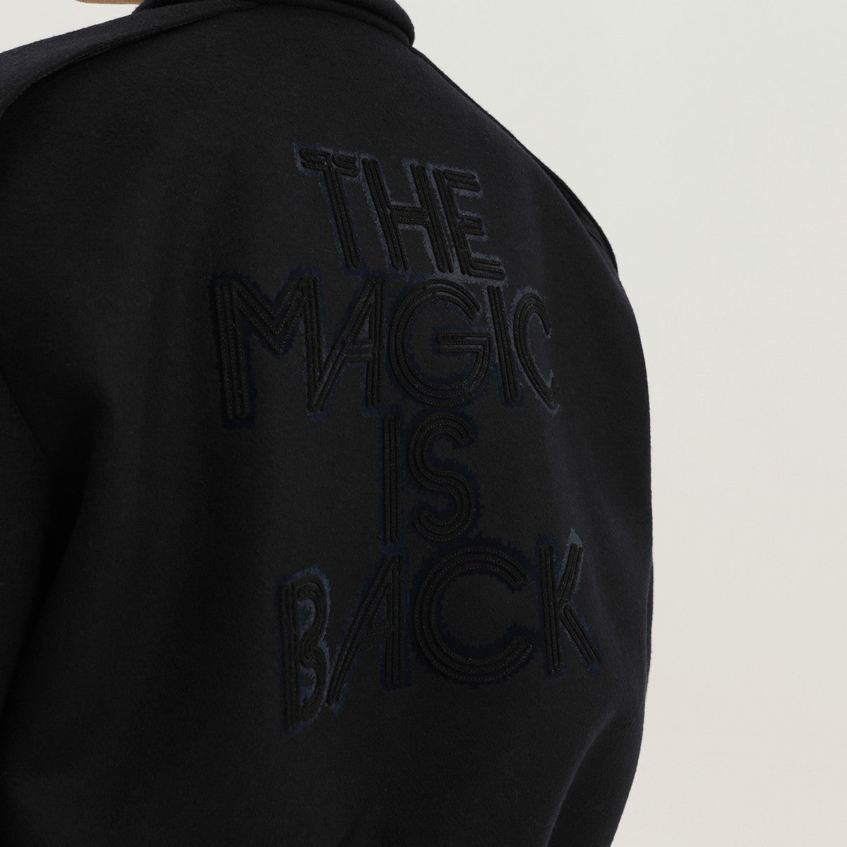 1989 STUDIO 1989 STUDIO Magic bomber in blue wool