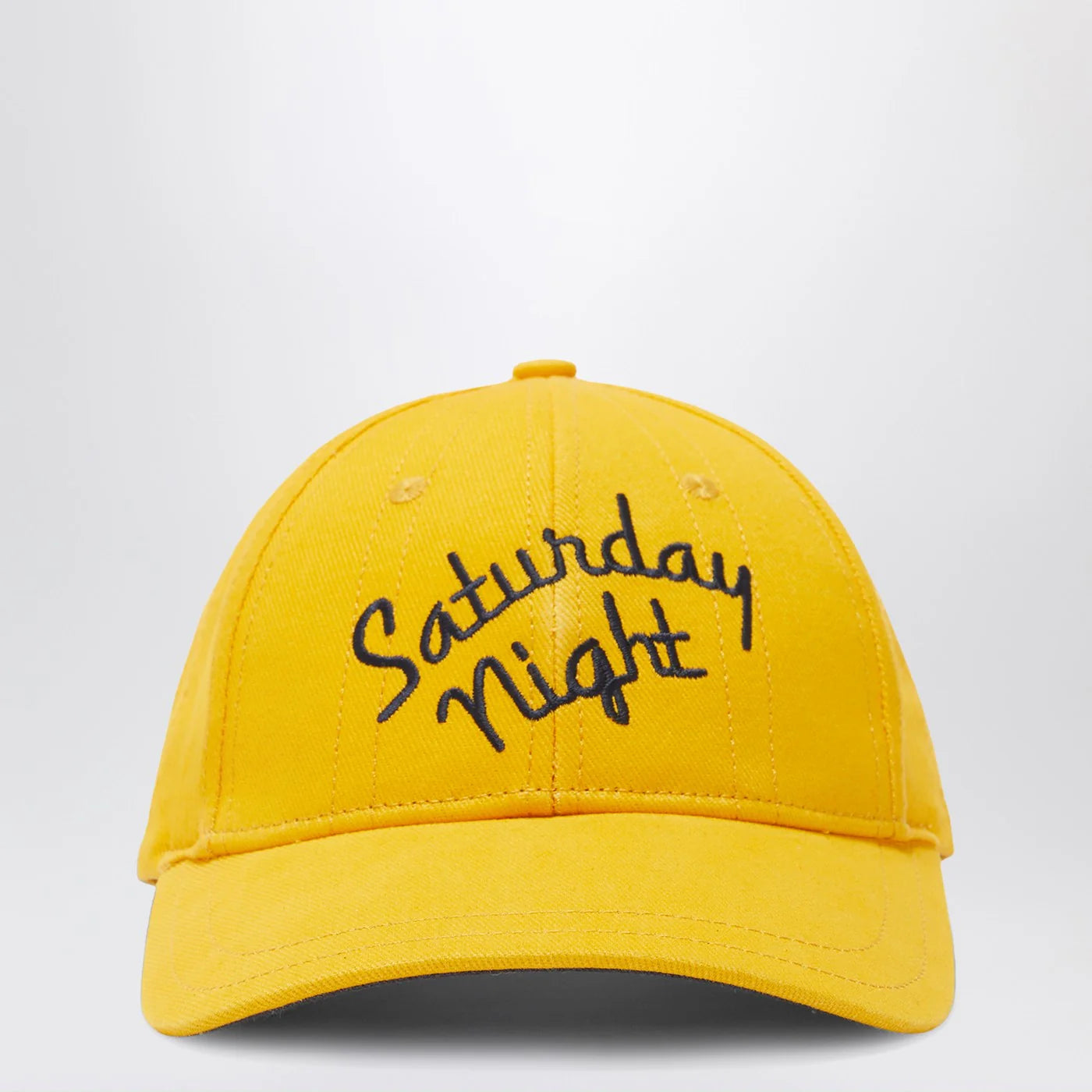 1989 STUDIO Saturday Night yellow baseball cap