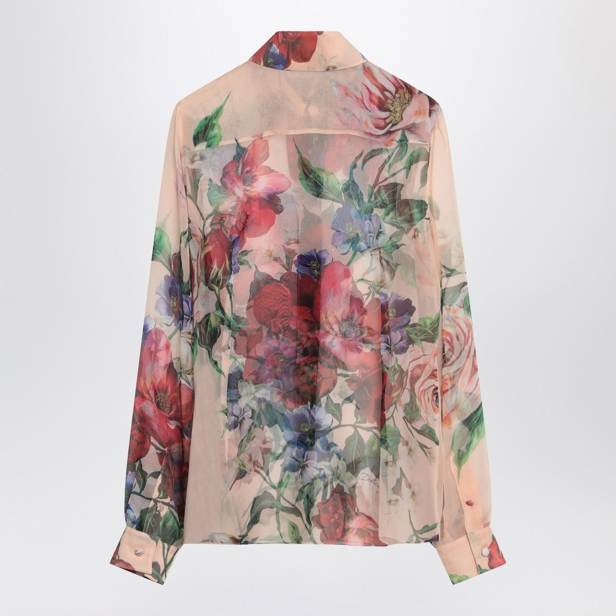 Dolce & Gabbana Dolce & Gabbana Dolce&Gabbana Floral-print silk shirt