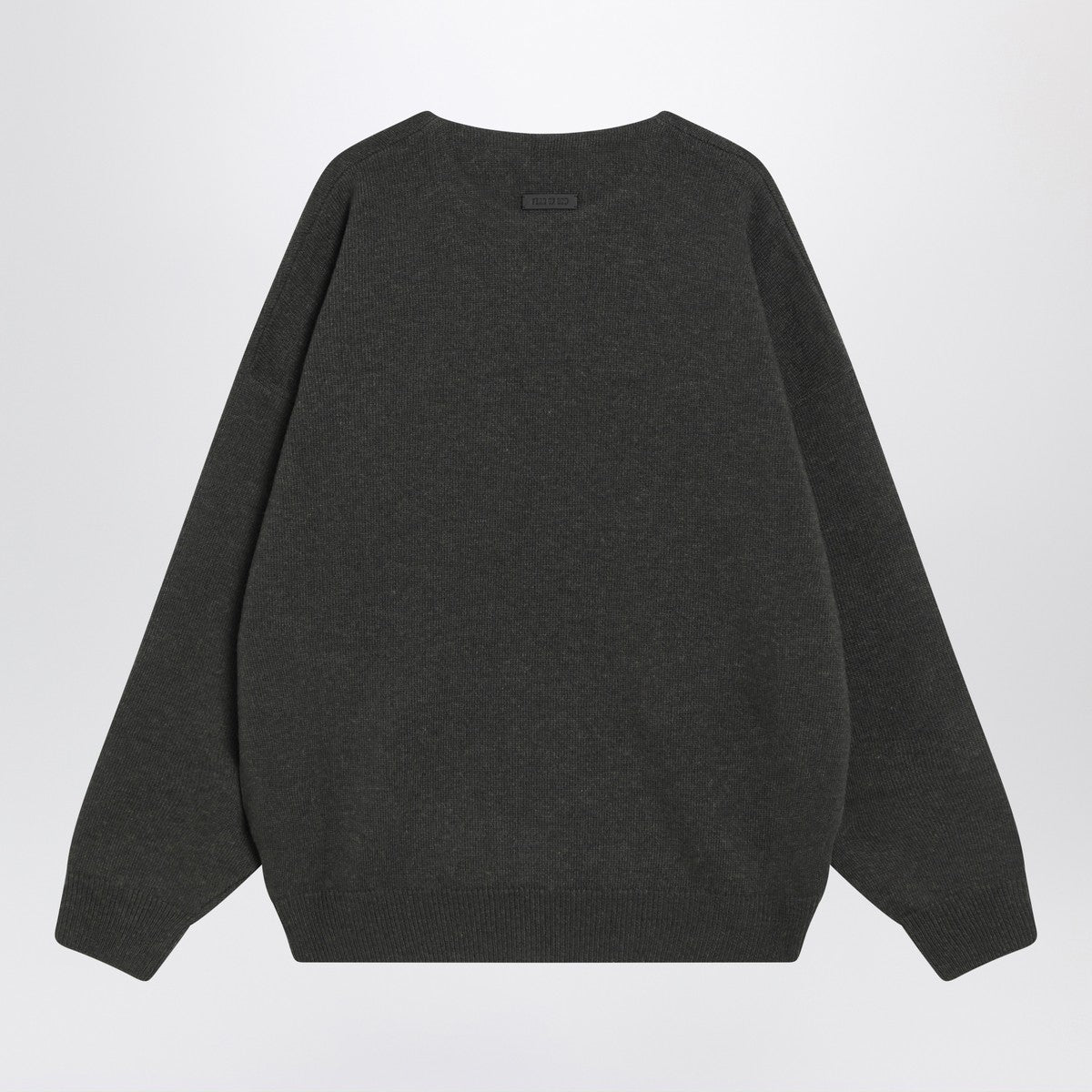Fear of God Fear of God Faded black crewneck sweater in wool