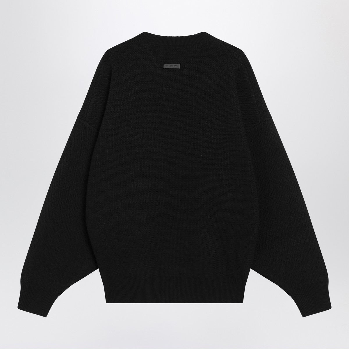 Fear of God Fear of God Black crewneck sweater in wool