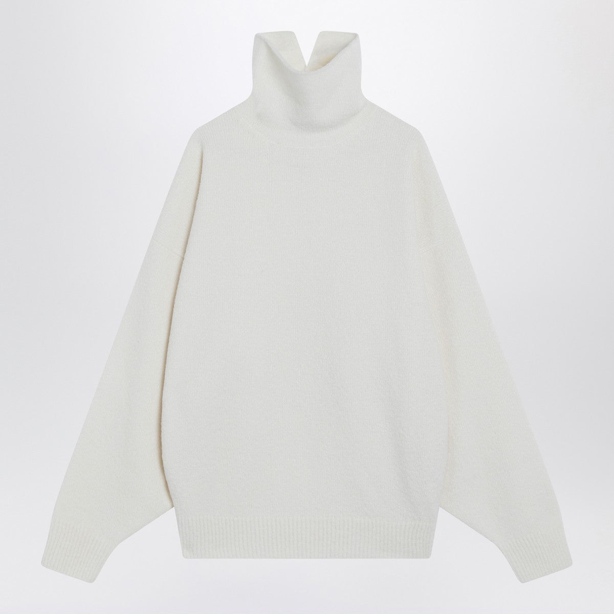 Fear of God Fear of God White turtleneck sweater in wool