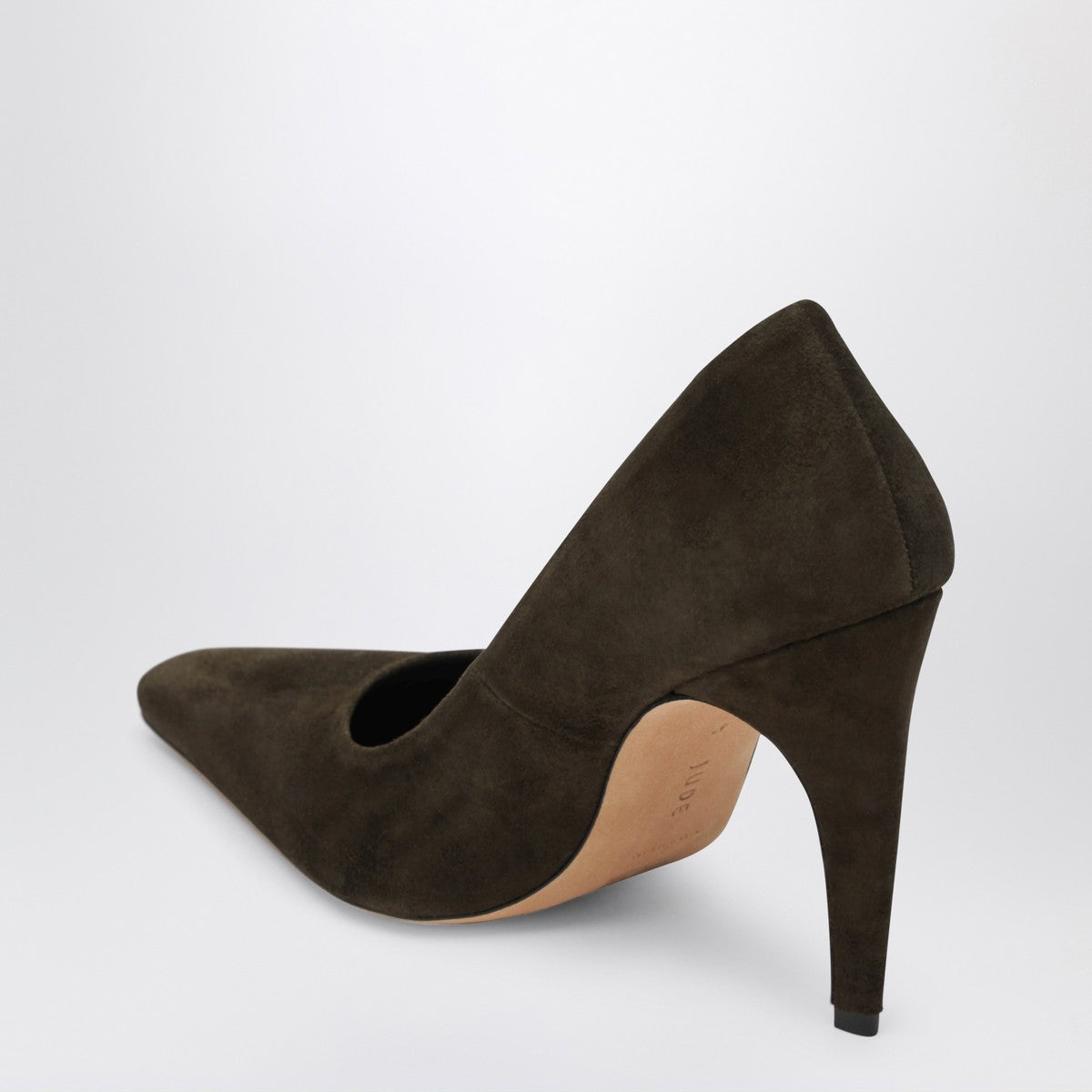 Jude Jude Fame pumps in khaki suede leather
