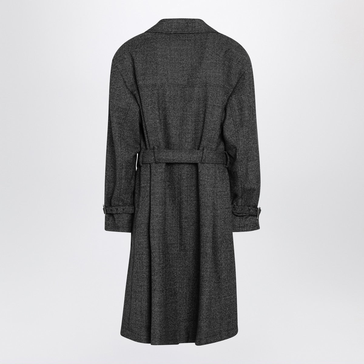 Dolce & Gabbana Dolce & Gabbana Dolce&Gabbana Grey wool double-breasted coat
