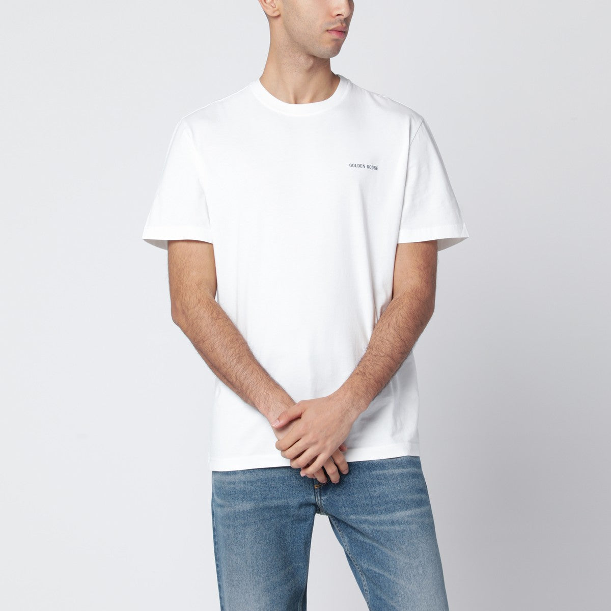 Golden Goose Golden Goose White cotton T-shirt
