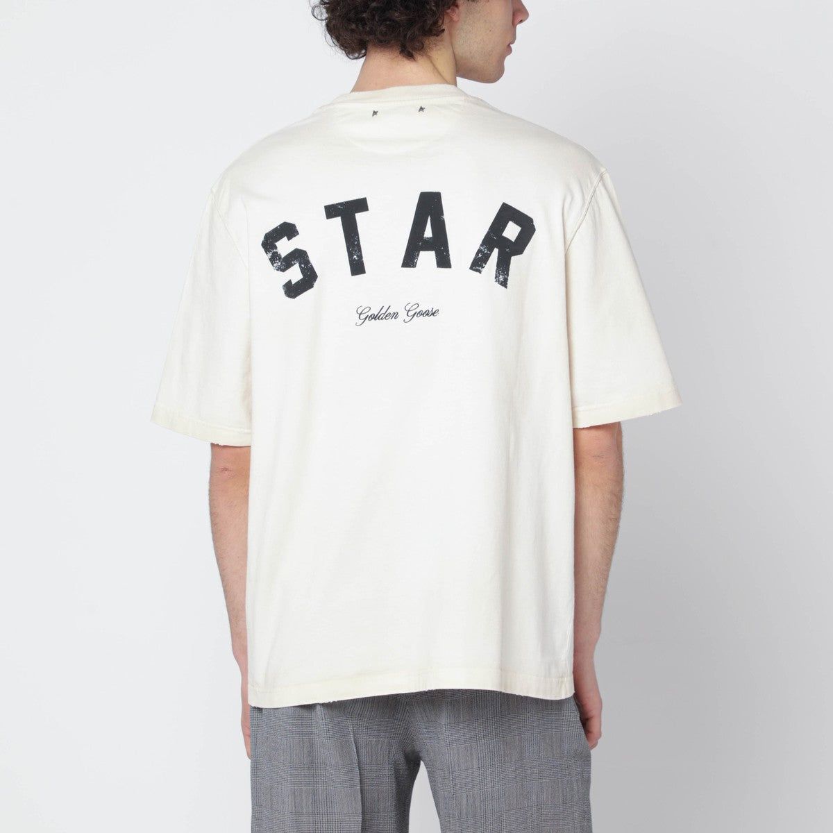 Golden Goose Golden Goose White vintage cotton Star T-shirt