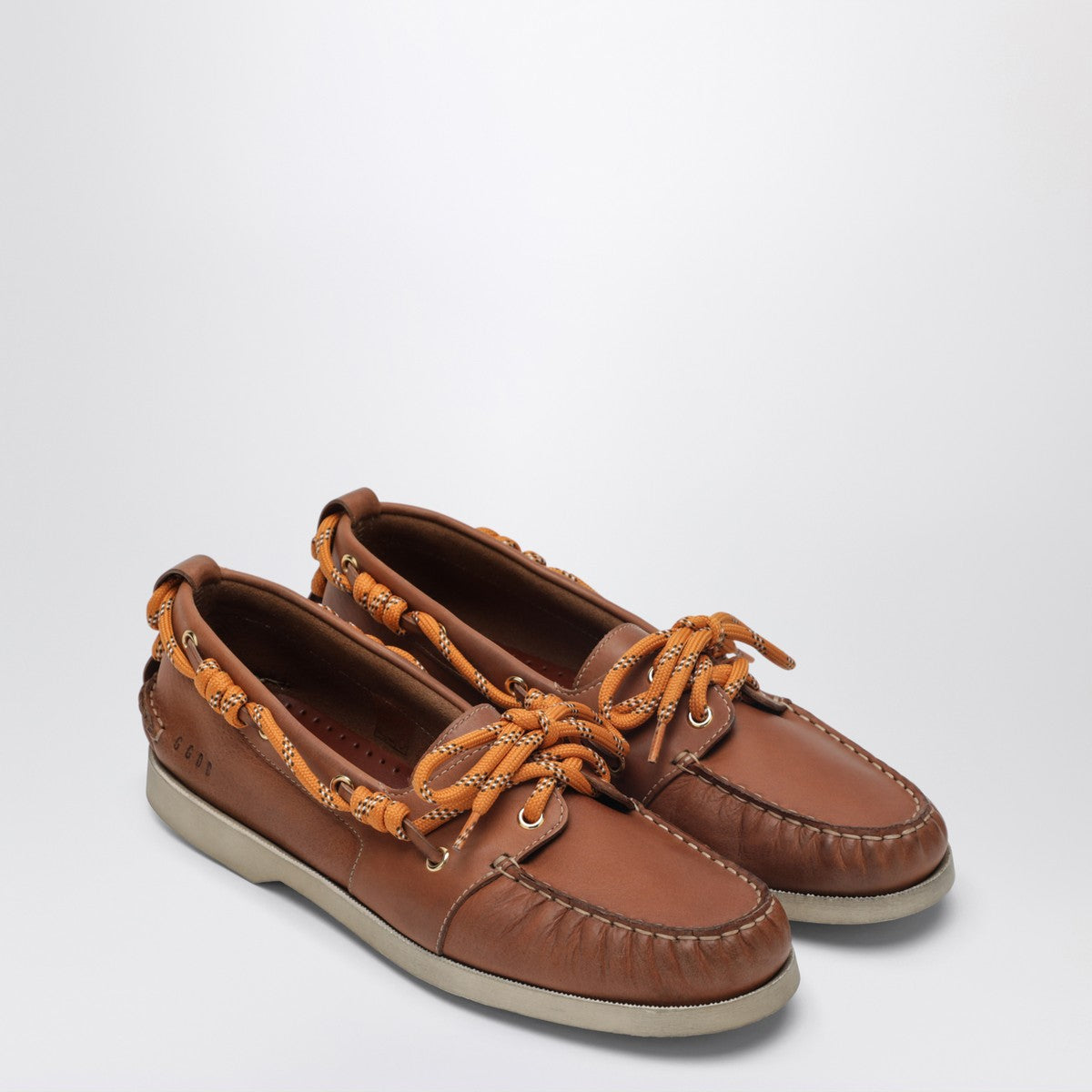 Golden Goose Cruise loafer in tobacco leather