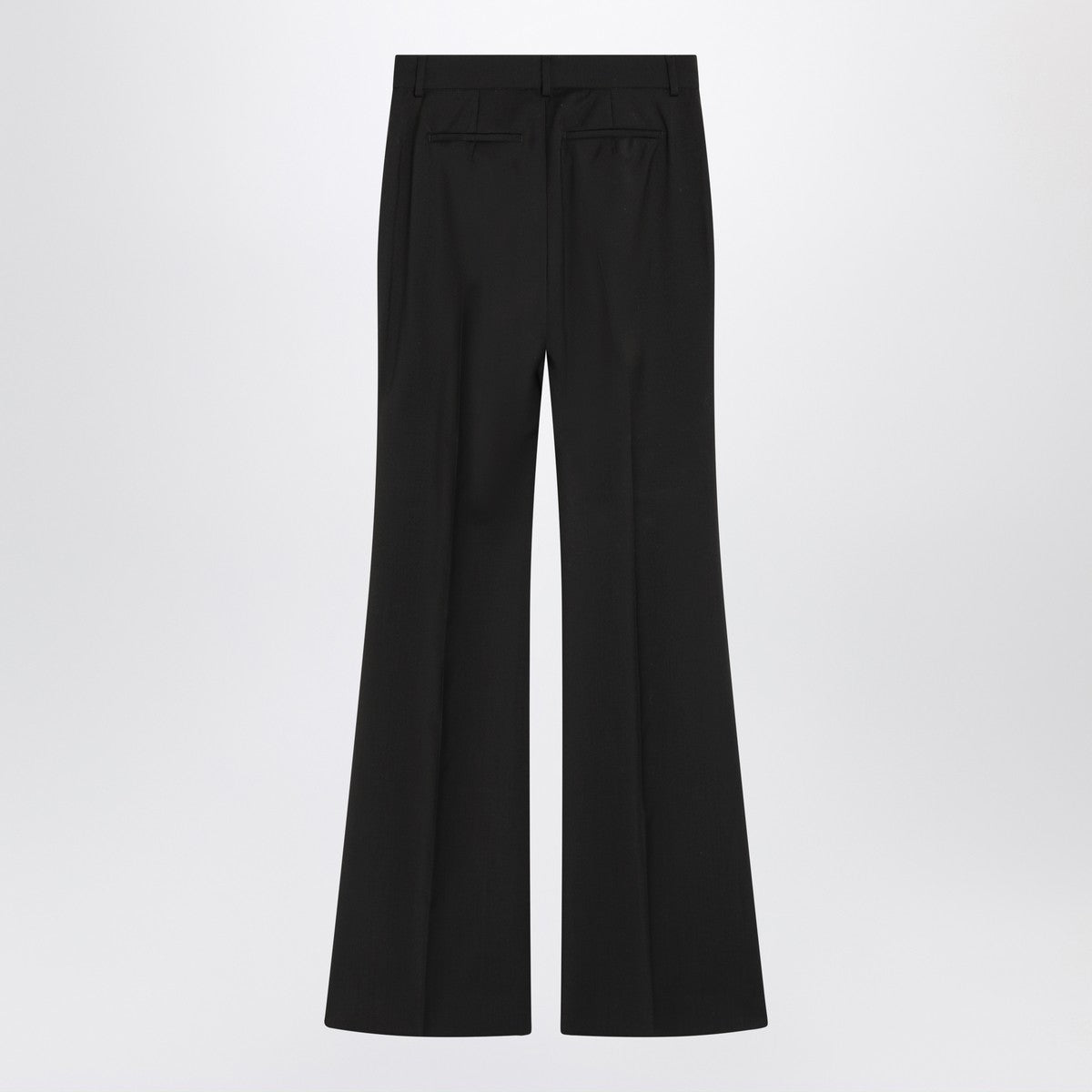 Sportmax Sportmax Brown flared trousers in stretch wool