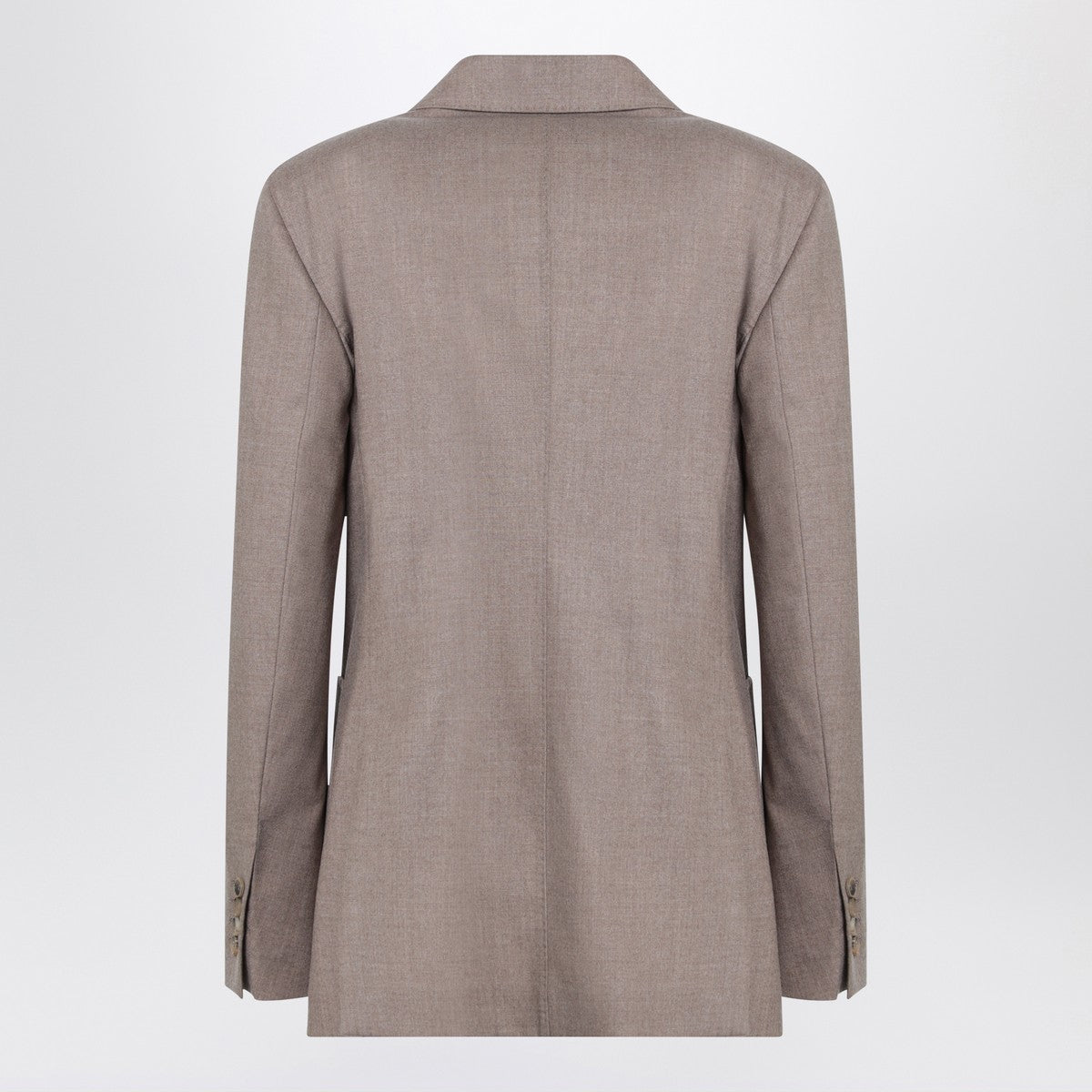 Max Mara Max Mara Double-breasted cashmere jacket in dove color