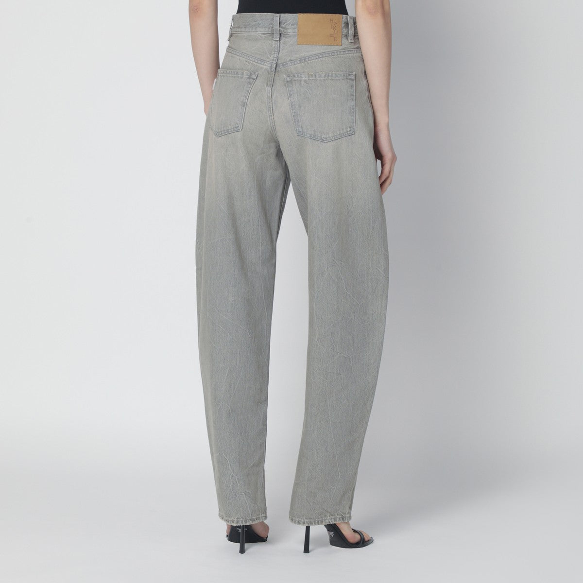 Haikure HAIKURE Bibi Pearl grey jeans