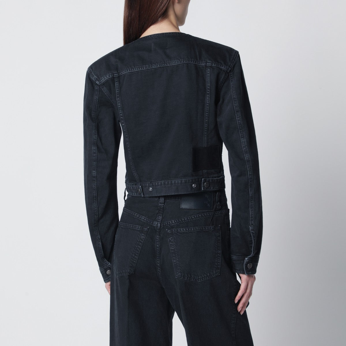 Haikure HAIKURE Shirley Bull 44 cropped jacket