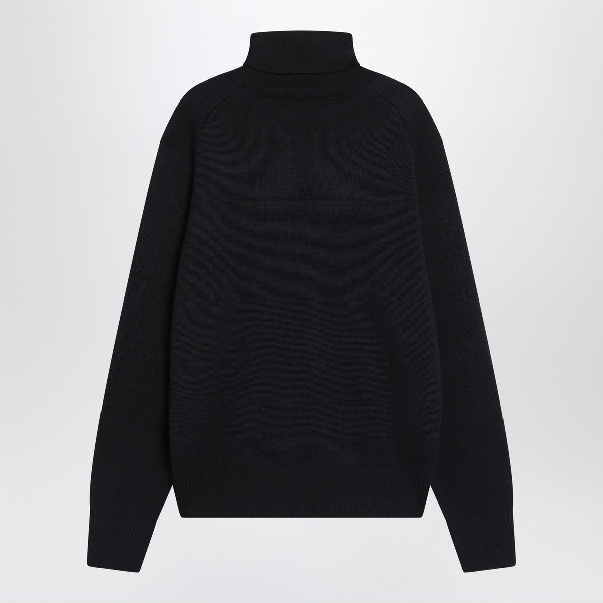 Ami Paris Ami Paris Navy blue turtleneck sweater Ami De Coeur