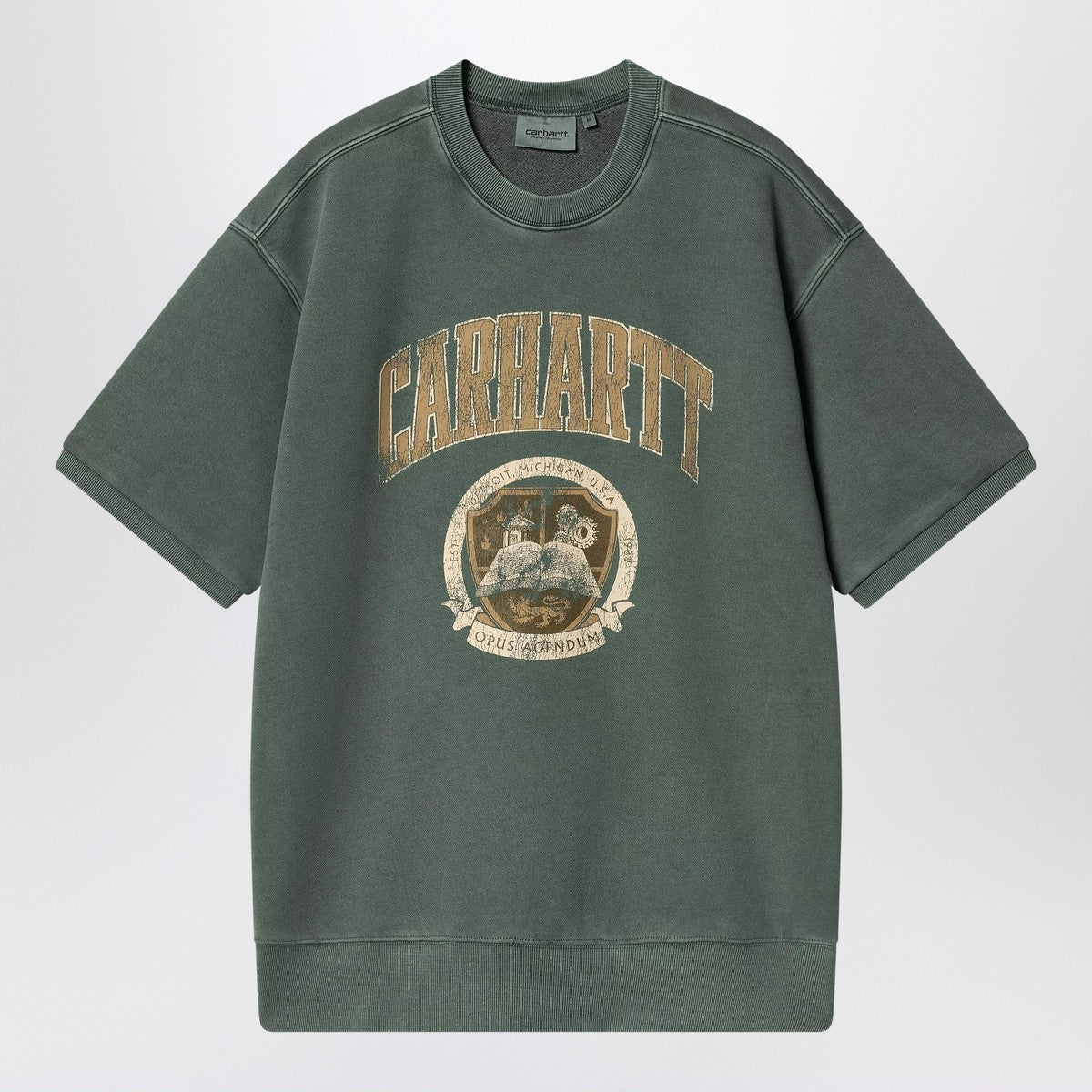 Carhartt WIP Carhartt WIP Library sweatshirt in Conifer green