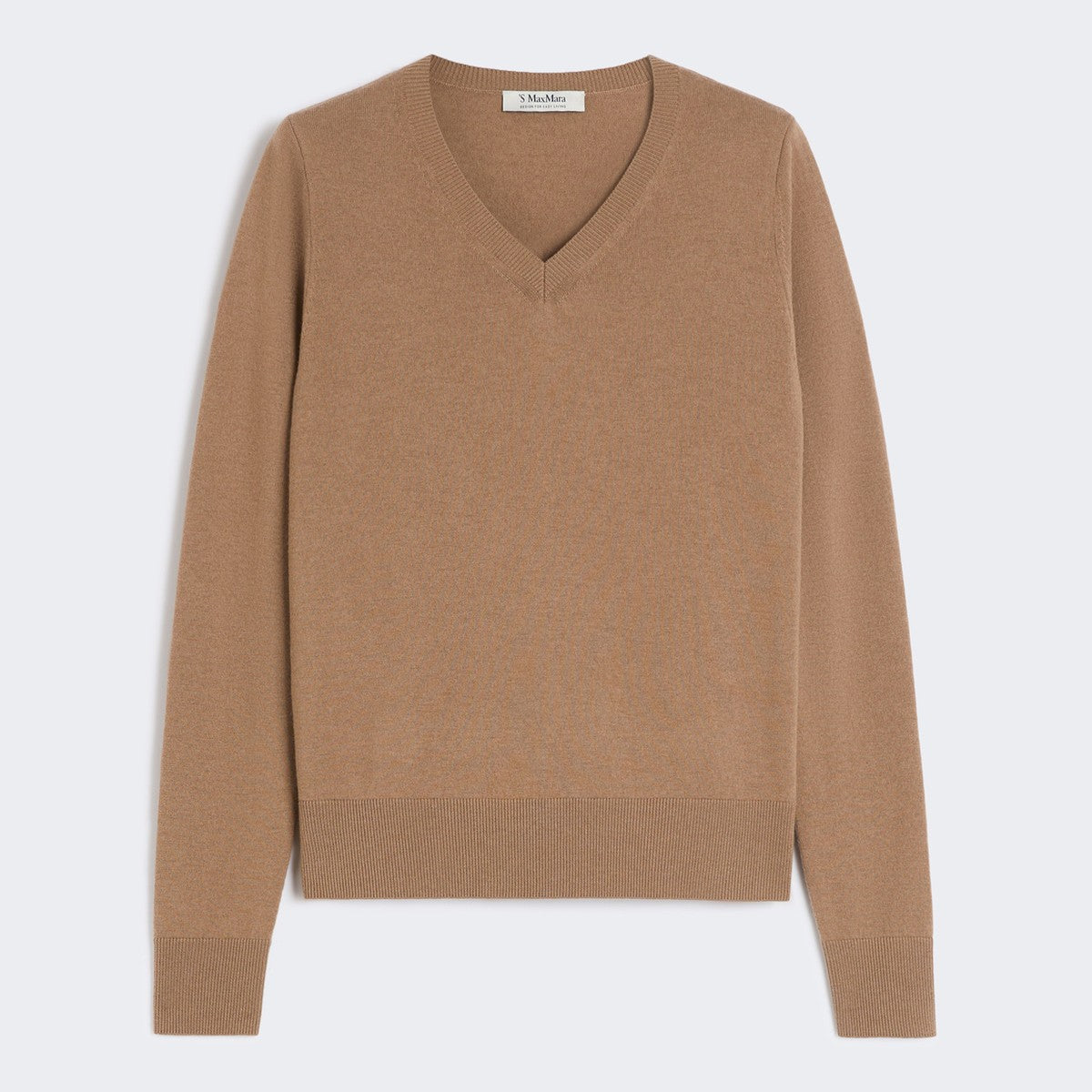 S Max Mara S Max Mara Camel-coloured wool sweater