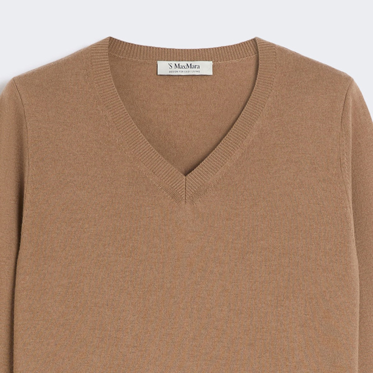 S Max Mara S Max Mara Camel-coloured wool sweater