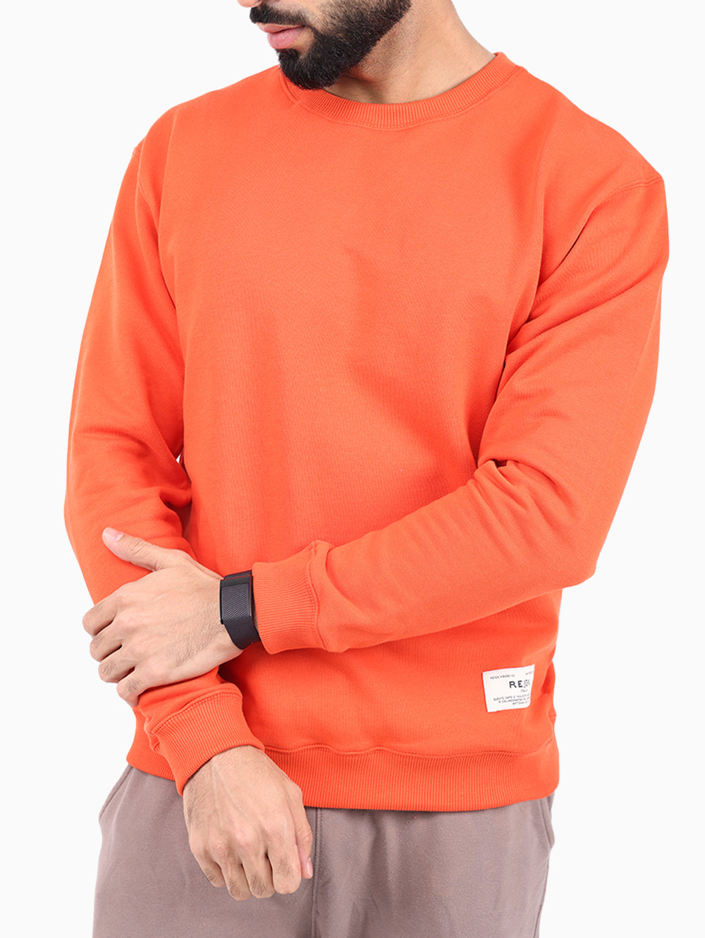 Reign Italia Men's Sweatshirt - Orange