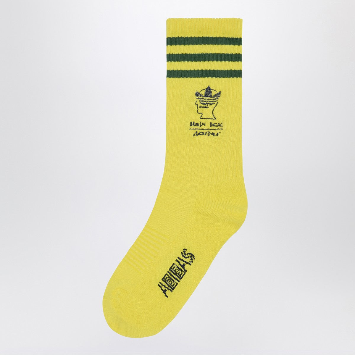 adidas x Brain Dead adidas x Brain Dead Yellow socks with logo