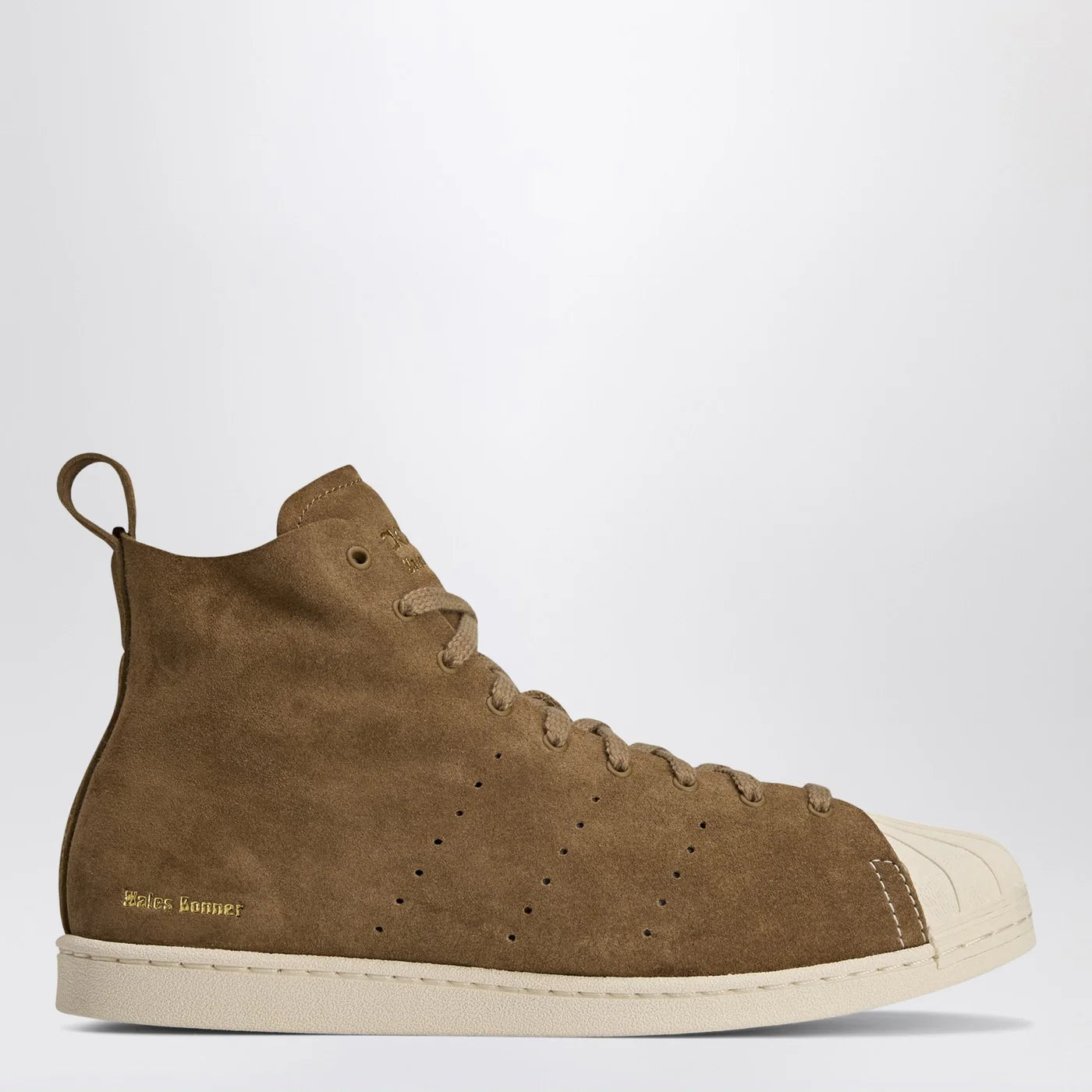 adidas by Wales Bonner Sneaker Superstar Hi Supplier Colour/Wonder White/Gold Metallic