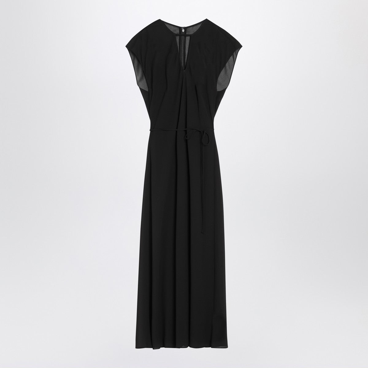 Calvin Klein Calvin Klein Black midi dress with belt
