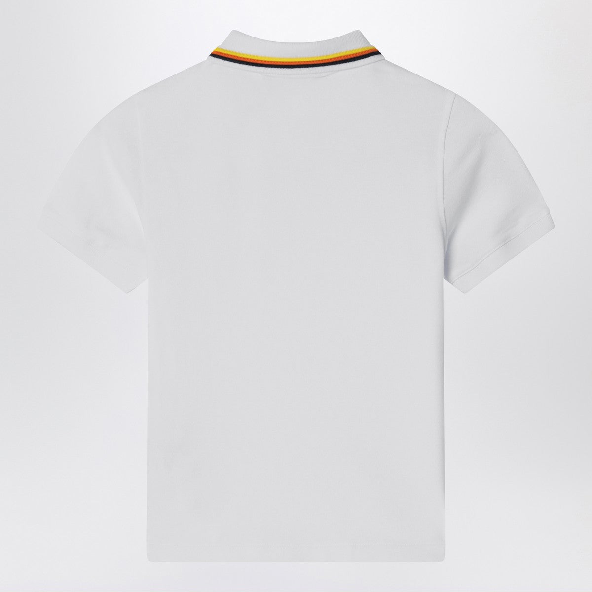 K-Way K-Way Jude white polo in cotton piqué