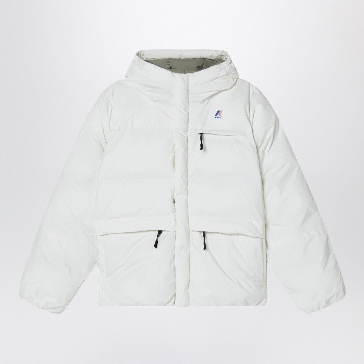 K-Way K-Way Le Vrai 4.0 Aurale jacket in white