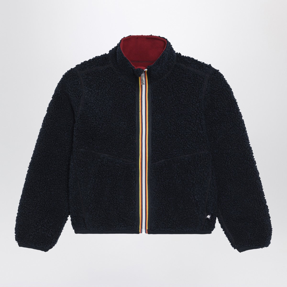 K-Way K-Way Pascal reversible sherpa jacket blue/red